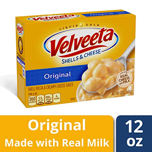 Velveeta Shells &Amp; Cheese Dinner, 12-Ounce Boxes Pack Of 6