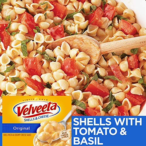 Velveeta Shells &Amp; Cheese Dinner, 12-Ounce Boxes Pack Of 6