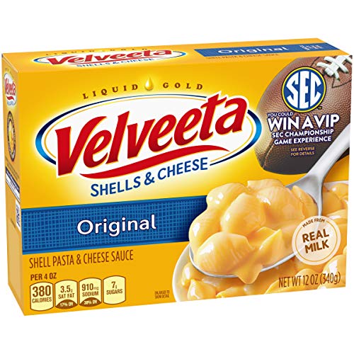 Velveeta Shells &Amp; Cheese Dinner, 12-Ounce Boxes Pack Of 6