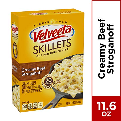 Velveeta Meals Cheesy Skillets Meal Kit Oz Box, Creamy Beef Stro