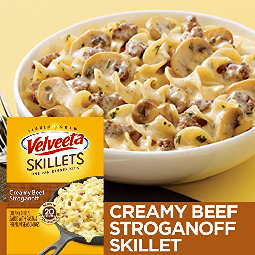 Velveeta Meals Cheesy Skillets Meal Kit Oz Box, Creamy Beef Stro