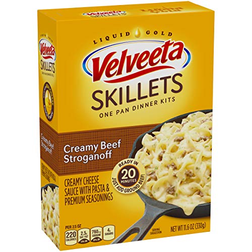 Velveeta Meals Cheesy Skillets Meal Kit Oz Box, Creamy Beef Stro