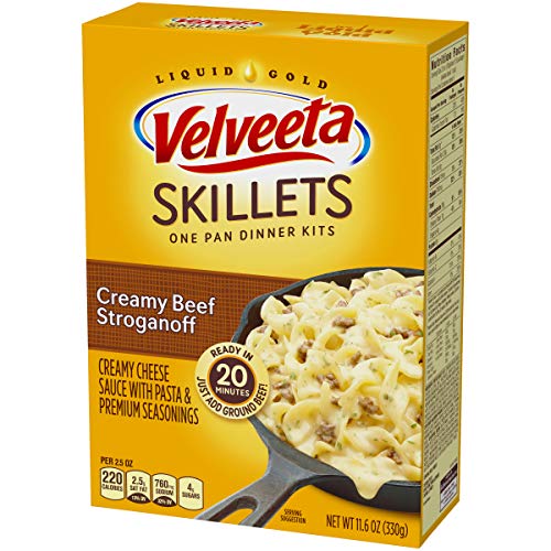 Velveeta Meals Cheesy Skillets Meal Kit Oz Box, Creamy Beef Stro