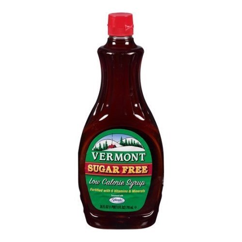 Vermont Sugar Free Syrup, 12-Ounce Bottles Pack Of 6