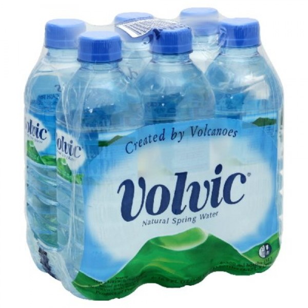 Volvic Natural Spring Water, 33.8 Fl Oz, 12 Ct