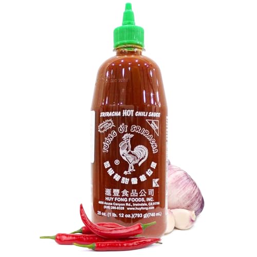 Huy Fong Sriracha Hot Chili Sauce 28oz, 1 pack