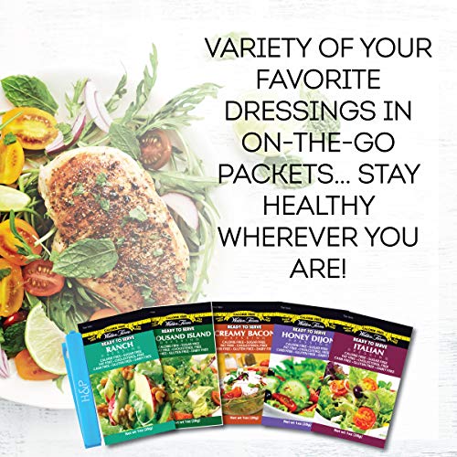 Walden Farms On-The-Go Salad Dressing Packets - 20 Packets In Re