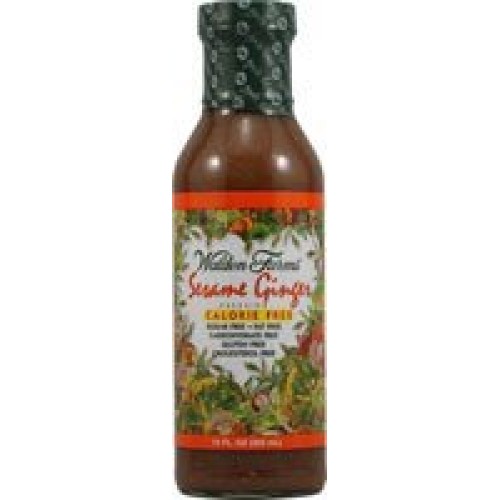 New - Walden Farms Salad Dressing, Sesame Ginger - 12 Fl. Oz.