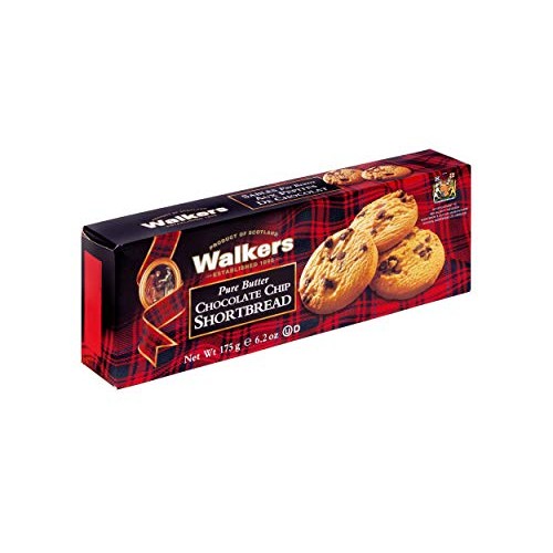 Walkers Chocolate Chip Shortbread 175G