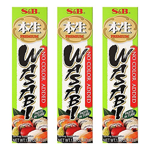 [ 3 Packs ] Primium S &Amp; B Wasabi Paste In Tube No Color Added 43