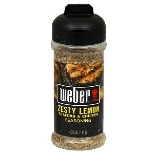 Weber Seasoning Variety 4 Flavor Pack 2.5-2.75 Ounce (Chicago Steak, Roasted Garlic and Herb, Kick'n Chicken, Beer Can Chicken)