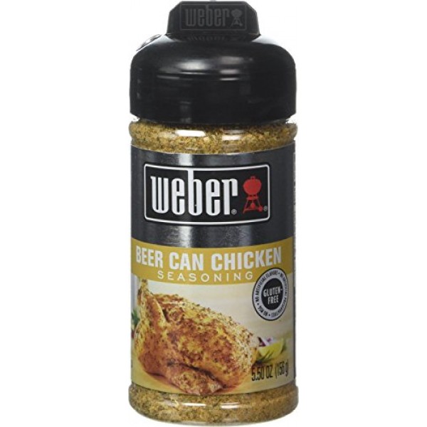 Weber Seasoning Beer Can Chicken 5.5 Ounce (Pack of 3)