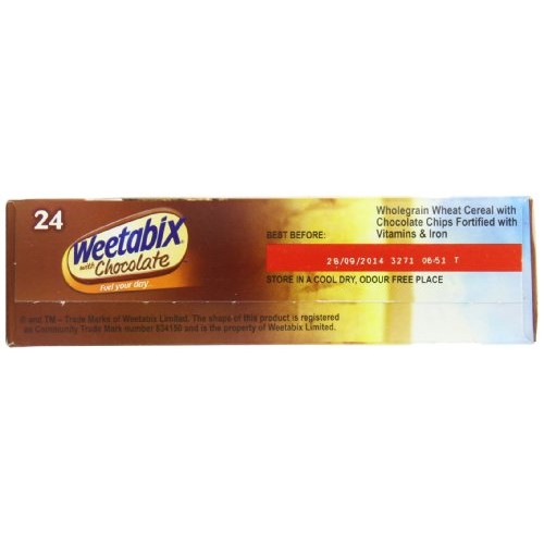 Weetabix Chocolate 24 Pack 540G May Arrive In 2 Pack Of 12 Or