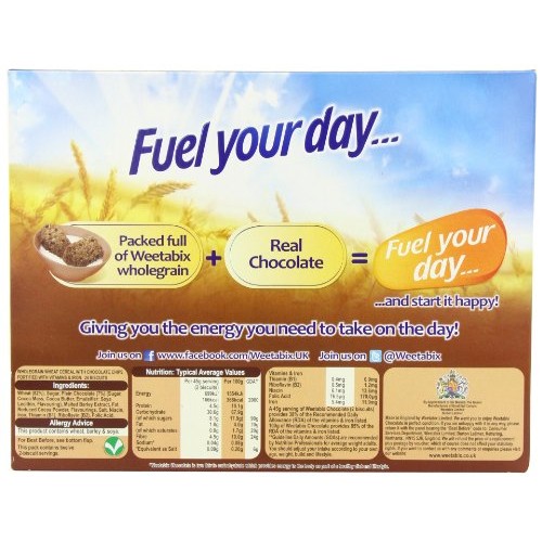 Weetabix Chocolate 24 Pack 540G May Arrive In 2 Pack Of 12 Or