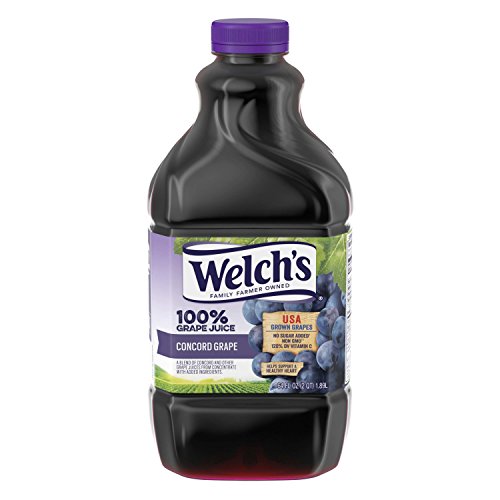 Pack Of 12 - Welchs 100% Fruit Juice, Concord Grape, 64 Fl Oz,