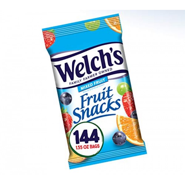Welch's Fruit Snacks, Mixed Fruit, Gluten Free, Bulk ...