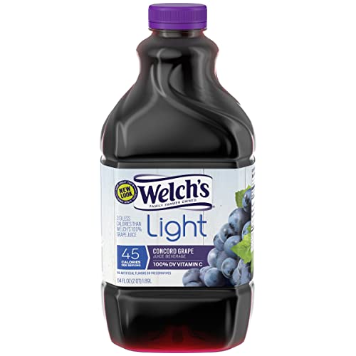 Welchs Juice 64oz Bottle Pack of 4 Choose Flavor Below Light...