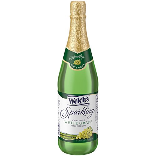 Welchs Sparkling Juice Cocktail, Non-Alcoholic, White Grape, 25