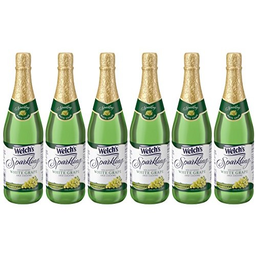 Welchs Sparkling White Grape Juice Cocktail, Non-Alcoholic, 25....