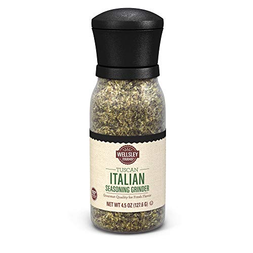 Wellsley Farms Tuscan Italian Seasoning Grinder Kosher, 4.5 Oz.