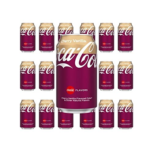 Coca cola cherry vanilla, 12 fl oz, 18 cans