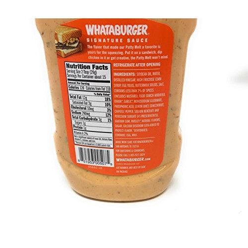 Whataburger Sauce Bundle Mustard, Honey Mustard,Creamy Pepper,