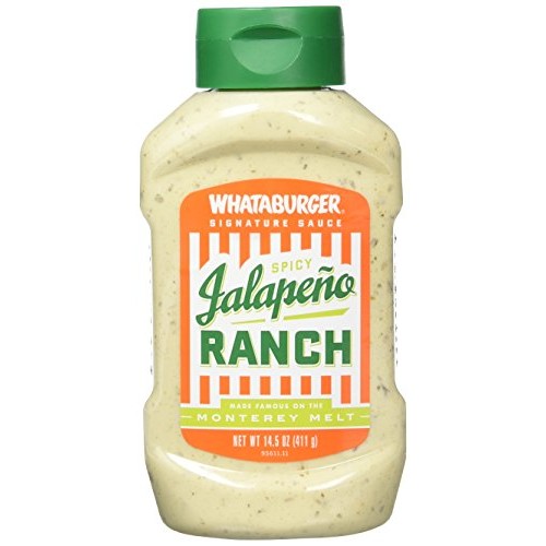 Whataburger Signature Condiments &Amp; Sauces Spicy Jalapeno Ranch