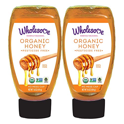 Wholesome Organic Honey, Pesticide Free, Fair Trade, Non Gmo &Amp; N