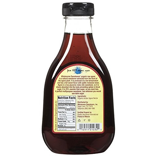 Wholesome Sweeteners Organic Raw Blue Agave, 23.5 Oz