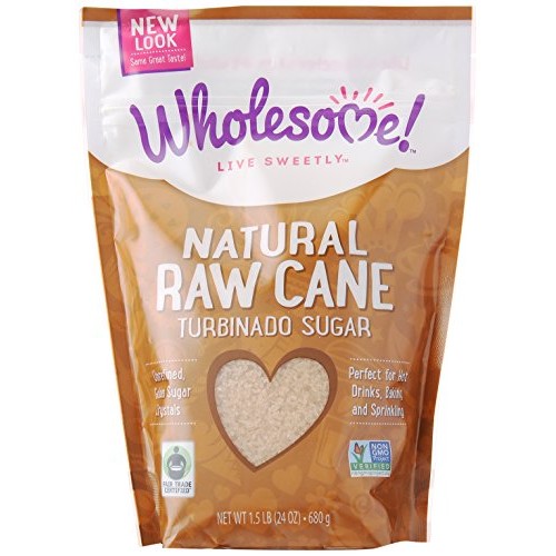 Wholesome Sweeteners Raw Fair Trade Certified Sugar Cane, 24 oz