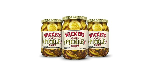 Wickles Wicked Pickle Chips, 16 oz (Pack - 3)