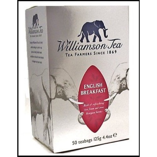 Williamson Tea English Breakfast Case Of 4 X 50 Bags