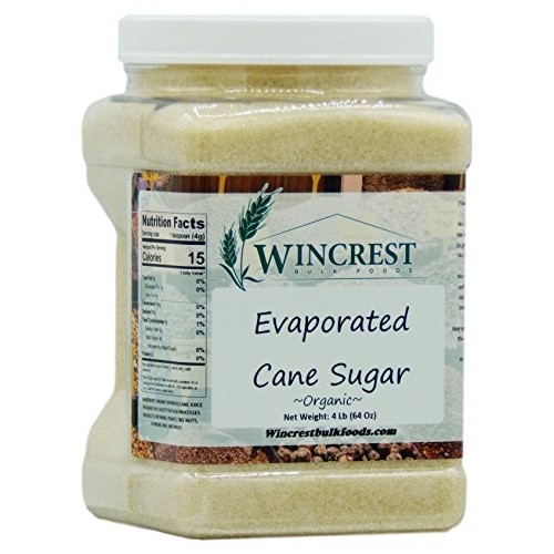 Organic Evaporated Cane Juice Sugar - 4 Lb Tub