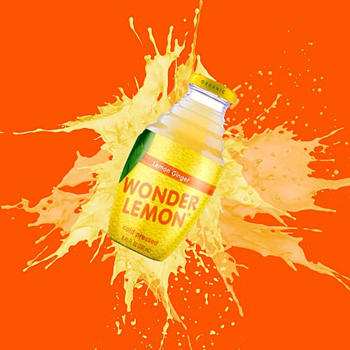 Wonder Lemon Organic Lemon Ginger Cold Pressed Juice, 8.45oz 6 ...