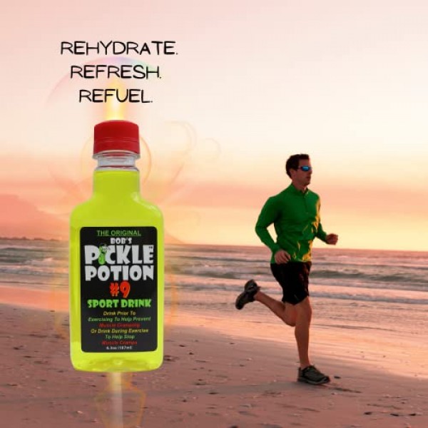 Bob's Pickle Potion 9 Sports Drinks - Electrolyte Drink for Pre Workou