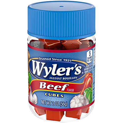 Wylers Beef Instant Bouillon Cubes 2 Oz Jar