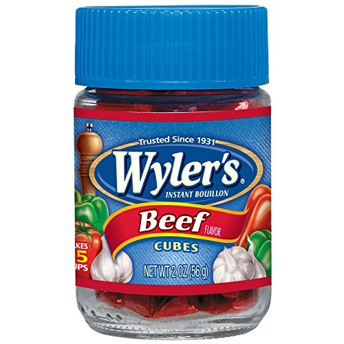 Wylers Beef Instant Bouillon Cubes 2 Oz Jar