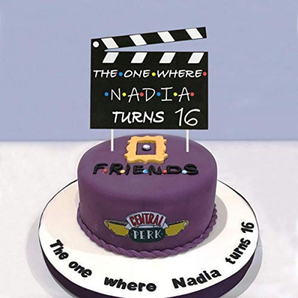 Friends TV Series Edible Cake Toppers – Cakecery