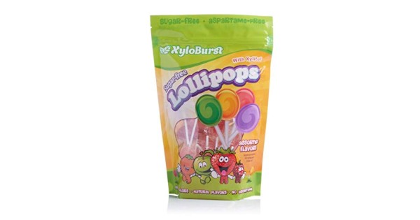 Xyloburst Sugar-Free Xylitol Candy Lollipops Suckers Made ...