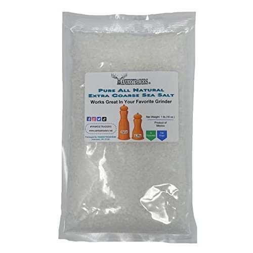 YANKEETRADERS Sea Salt, Mill Grind, 1 Pound