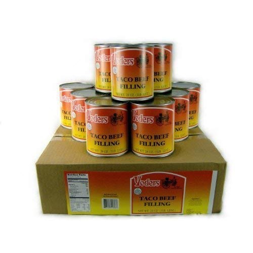 Yoders Canned Beef Chunks- Full Case