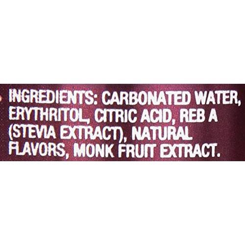 Zevia All Natural Soda, Black Cherry Zero, 12 Fl Oz Pack Of 6