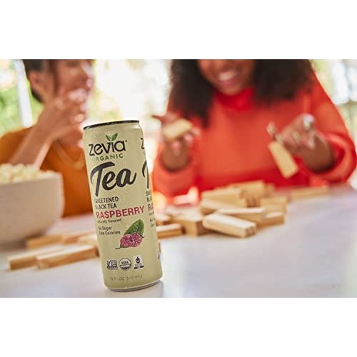 Zevia Organic Sugar Free Iced Tea, Sampler Pack, 12 Ounce Cans