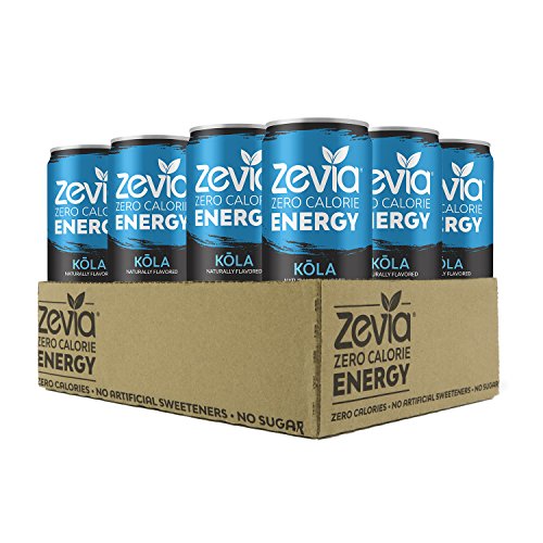 Zevia Zero Calorie Energy Drink Naturally Sweetened Energy Drink