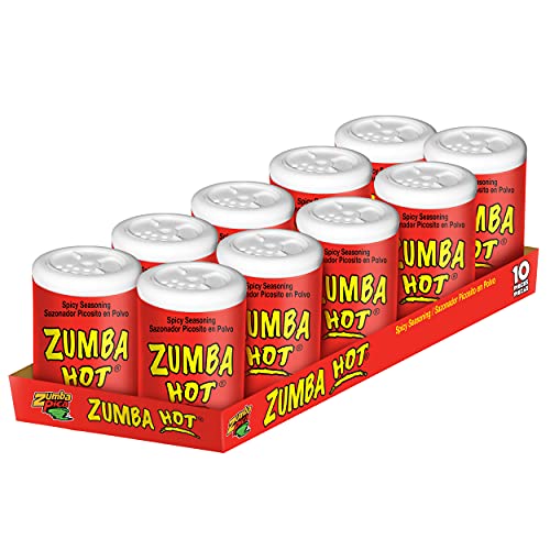 Zumba Pica Hot Chili Powder 0.78oz 22gr 10 Count - Chili Candy...