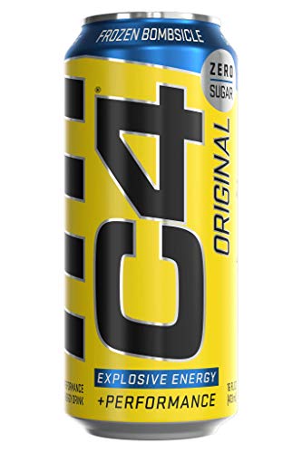  C4 Original Sugar Free Energy Drink 16oz (Pack of 12), Cherry  Limeade