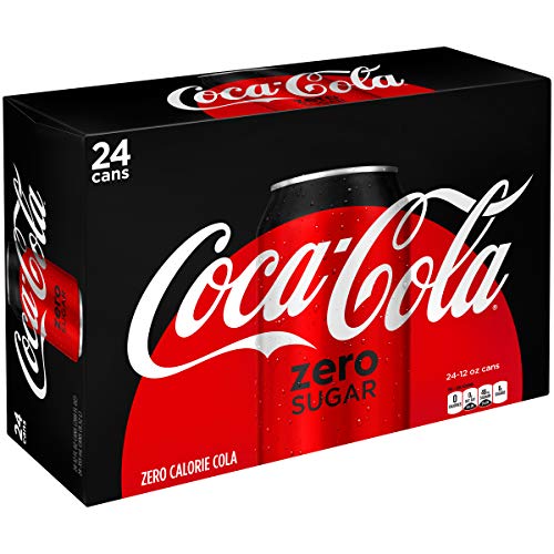  Coca-Cola Zero Cola 16.9 Fl Oz (Pack of 24) : Cola Soft Drinks  : Grocery & Gourmet Food