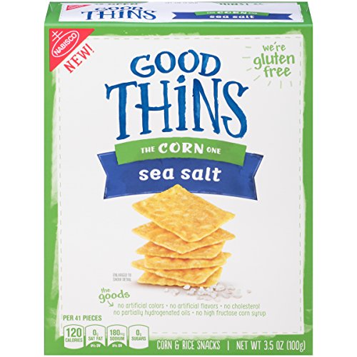  Good Thins Sea Salt Corn Snacks Gluten Free Crackers