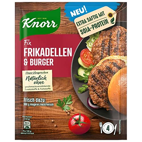 pc) (1 Burger and Fix 46g Knorr Frikadellen