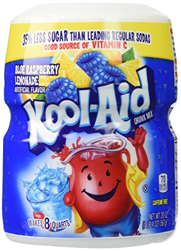 Kool-Aid Unsweetened Blue Raspberry Lemonade Artificially Flavored